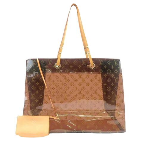 translucent Louis Vuitton bag